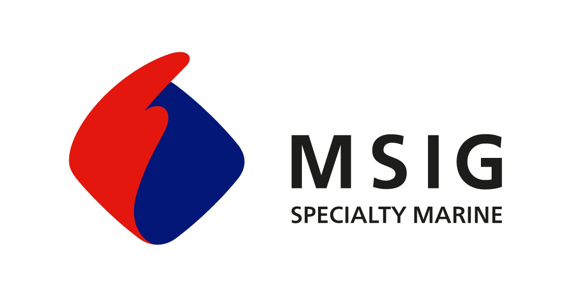 Logo the Manufacturer of the product, MSIG Specialty Marine NV, a company incorporated under Belgian Law, registered with the BCE (Banque Carrefour des Entreprises) in Brussels under number 0670.726.393, having its registered office at 37 Boulevard Roi Albert II, 1030 Brussels (Belgium), registered with the Financial Services and Markets Authority ("FSMA") in Brussels under the statute of Belgian Mandated Underwriters and Belgian Reinsurance agents. MSIG Specialty Marine NV acts on behalf of the insurance company MSIG Europe SE. 